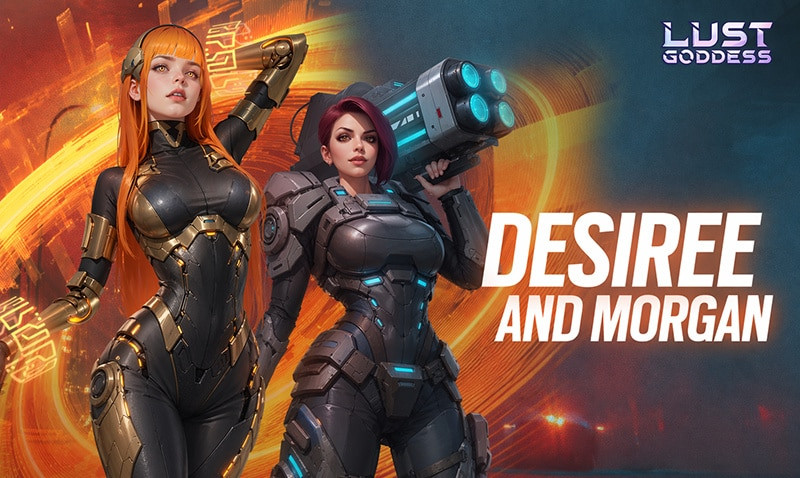 Desiree & Morgan Join the Fight in Lust Goddess