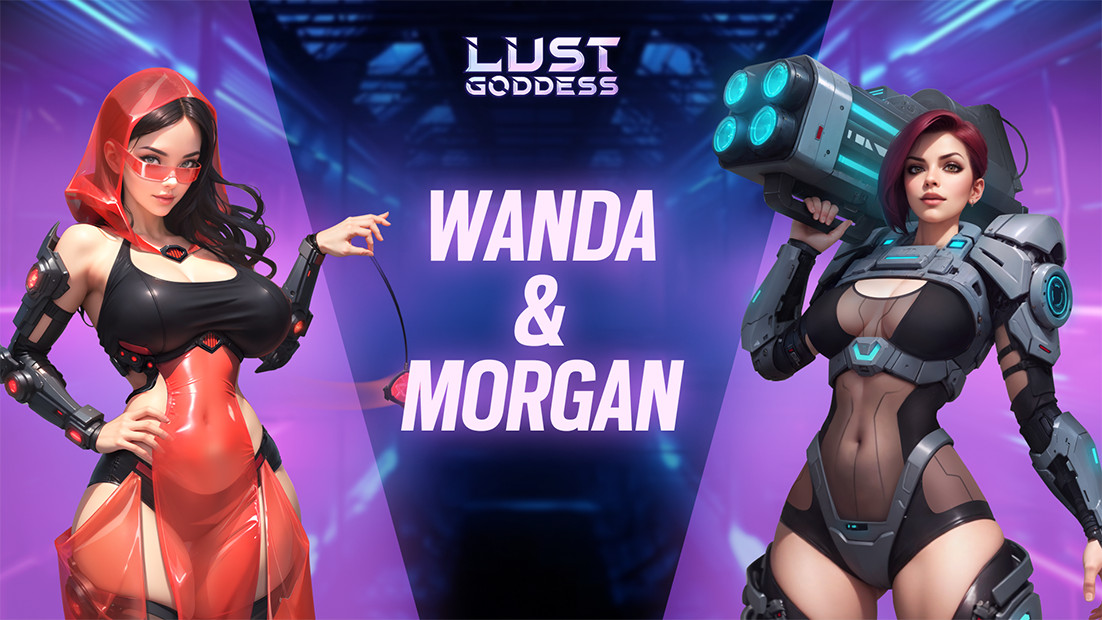 Wanda & Morgan Join the Fight in Lust Goddess