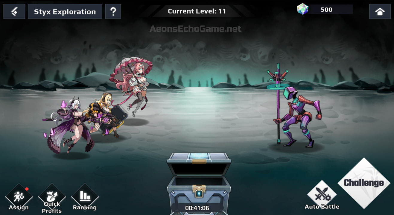 Aeons Echo screenshot 1