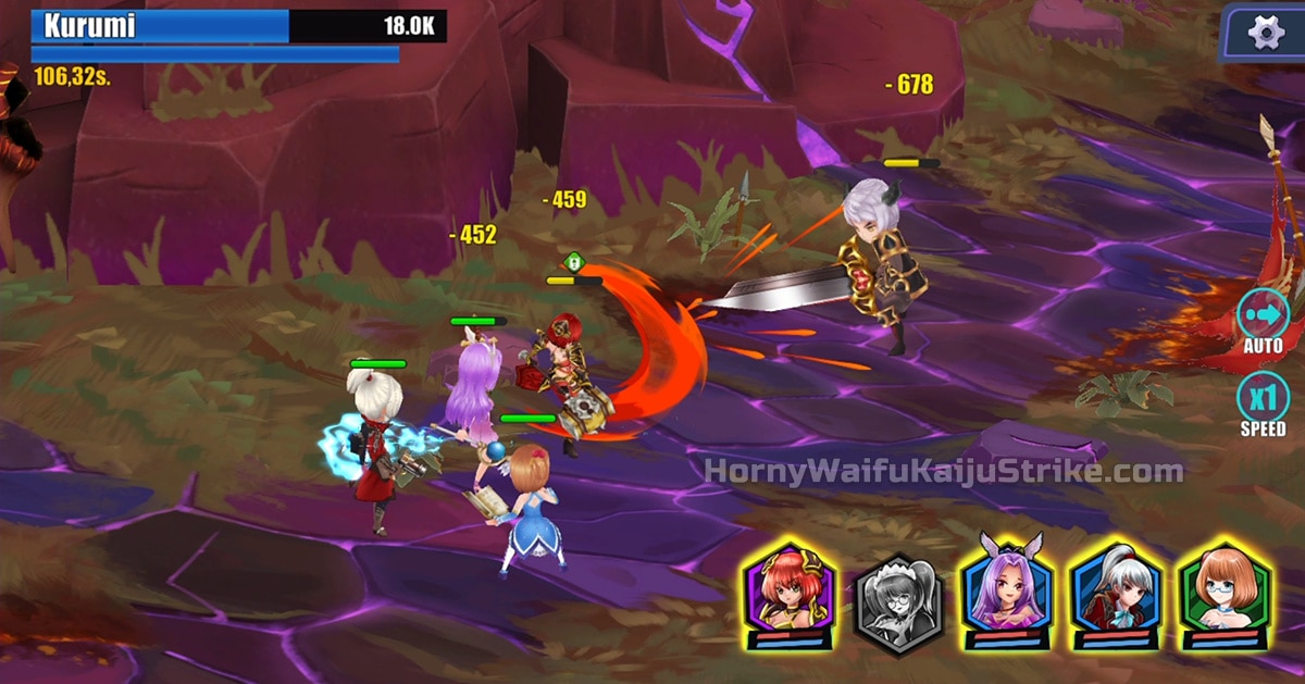 Horny Waifu: Kaiju Strike screenshot 1