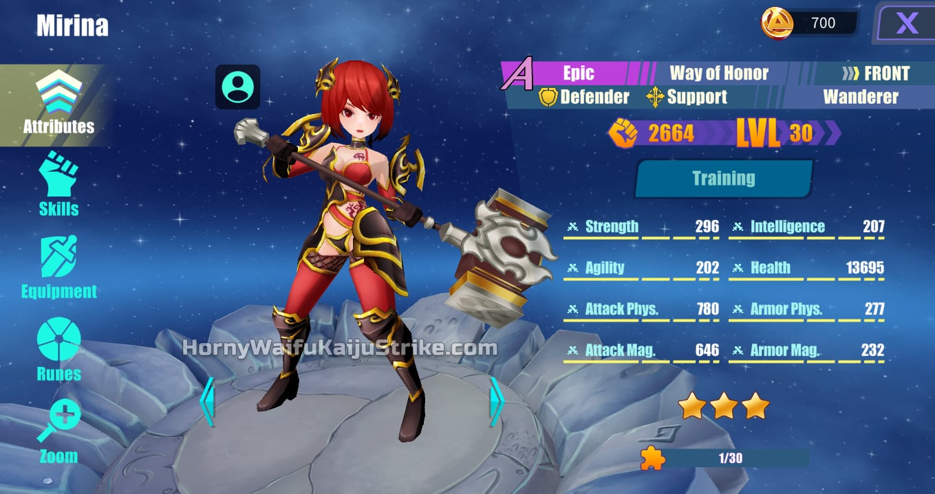 Horny Waifu: Kaiju Strike screenshot 2
