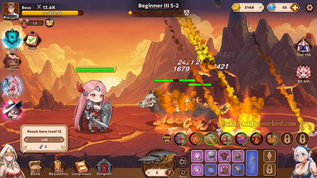 Isekai Waifu Overlord screenshot 1